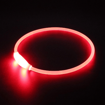 Collier Chien - DogCollarLightâą - Rouge - Tout pour Papattes