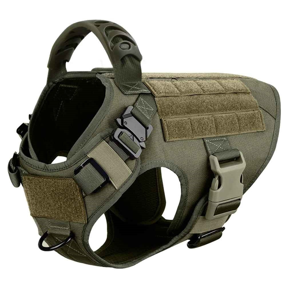 harnais chien tactikdog vert
