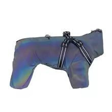 impermeable pour chien weathershield gris laser