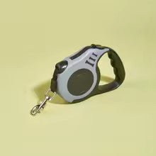 laisse de chien canibone noir et gris