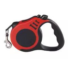 laisse de chien canibone rouge et noir