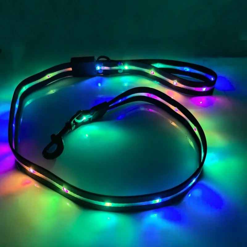laisse pour chien caniled multicolore bleu vert