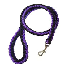 laisse pour chien canirobuste mauve et noir