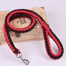 laisse pour chien canirobuste rouge et noir