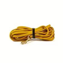 longe pour chien canilonge jaune