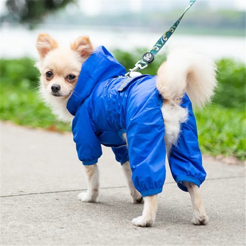 Manteau pour Chien - DogWaterproofCoatâą - Bleu - Tout pour Papattes