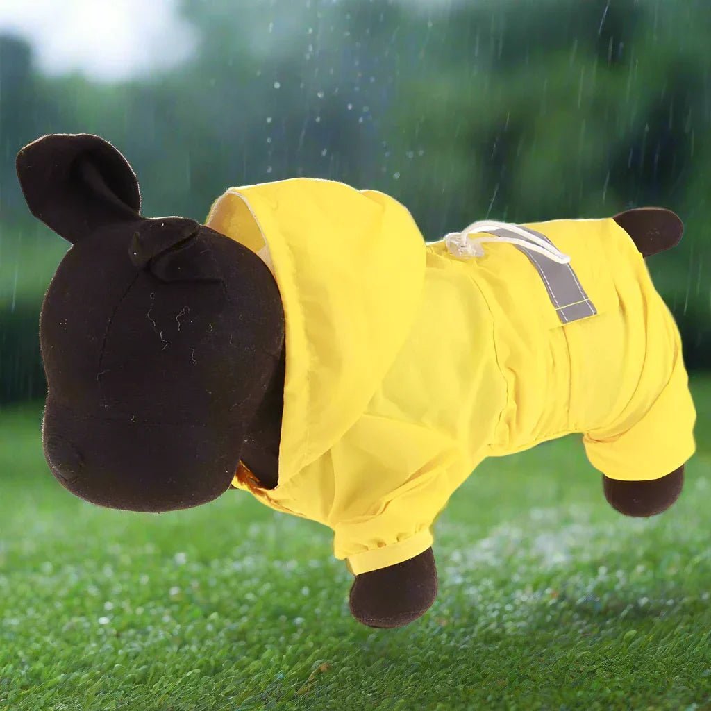 Manteau pour Chien - DogWaterproofCoatâą - Jaune - Tout pour Papattes