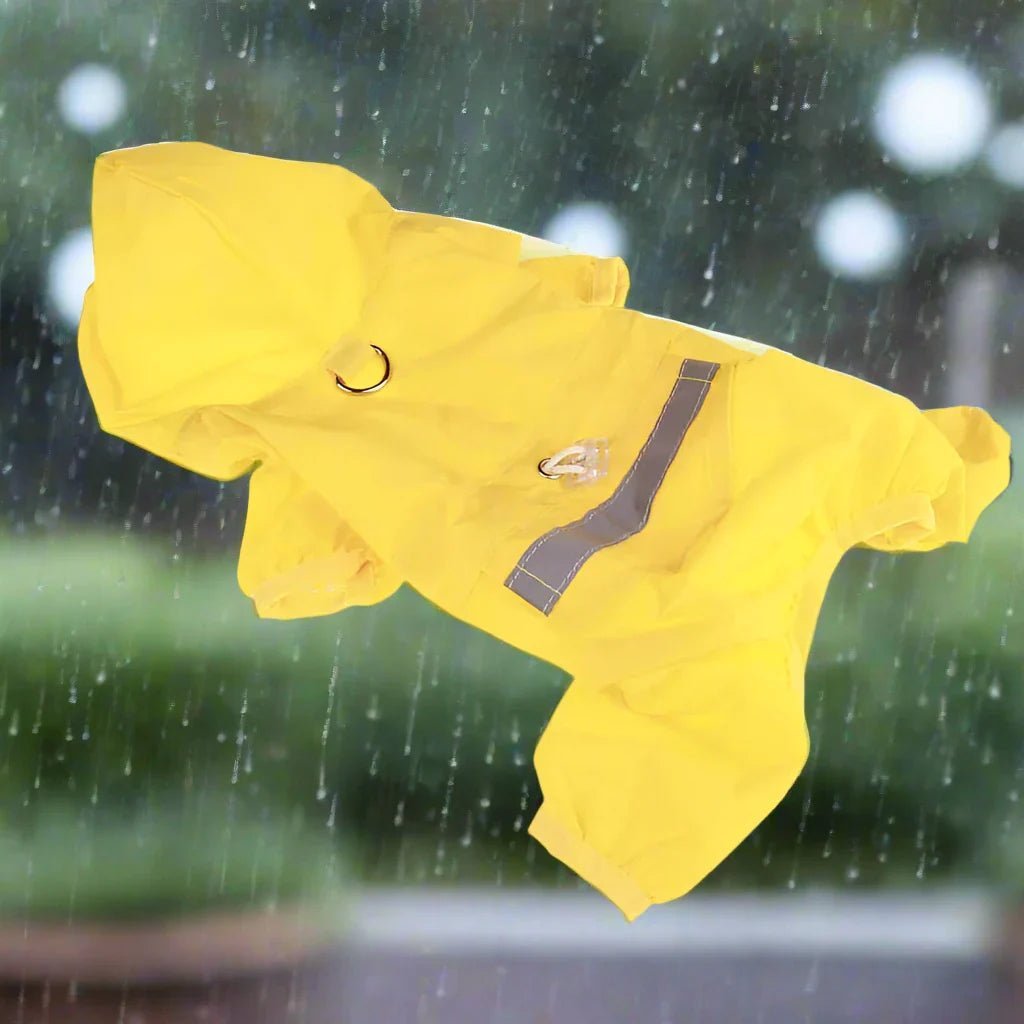 Manteau pour Chien - DogWaterproofCoatâą - Jaune - Tout pour Papattes