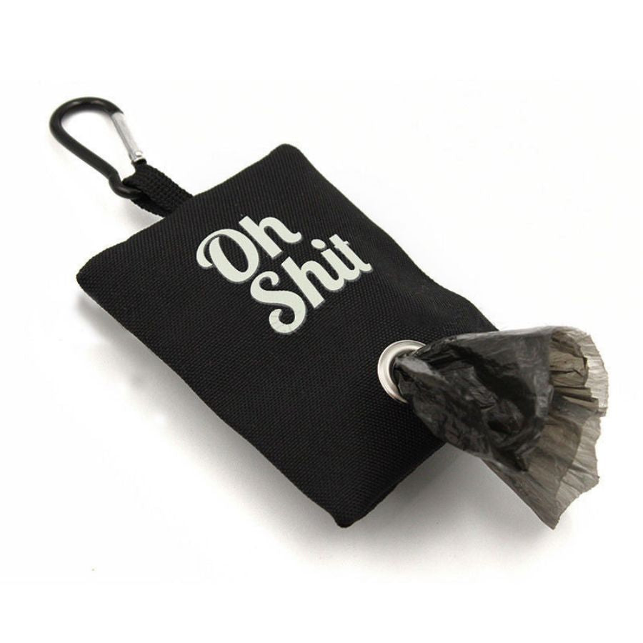 distributeur sac a crotte oh crotte noir