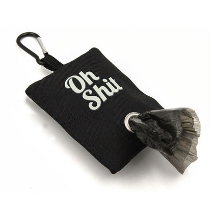 distributeur sac a crotte oh crotte noir