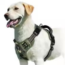 harnais chien anti traction sweetwalker couleur camouflage vert