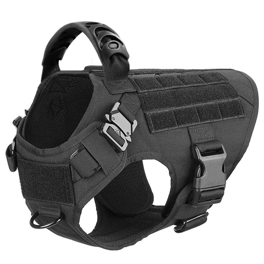 harnais chien tactikdog noir