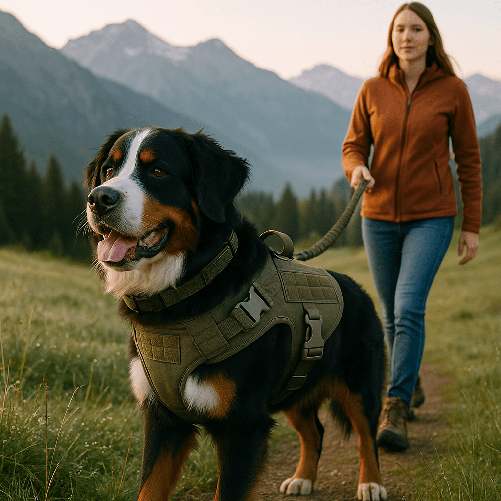 harnais chien tactikdogkit bouvier bernois montagne