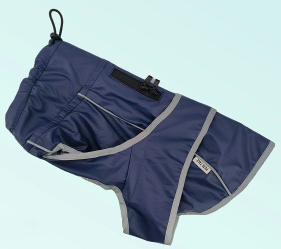 impermeable chien caniprotect bleu marine