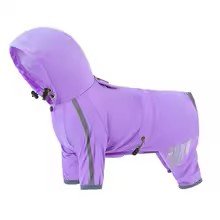 impermeable pour chien pawveralls lilas
