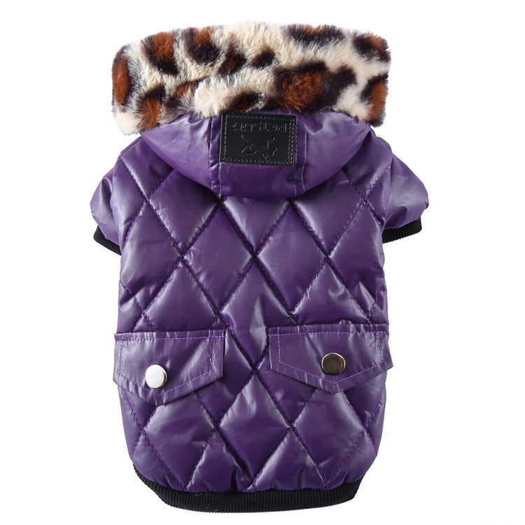 manteau pour chien diamondcoat violet