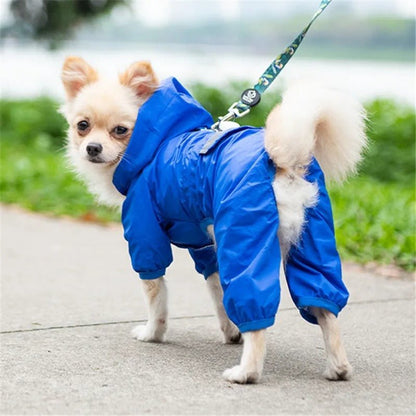 Manteau pour Chien - DogWaterproofCoat™ - Bleu - Tout pour Papattes