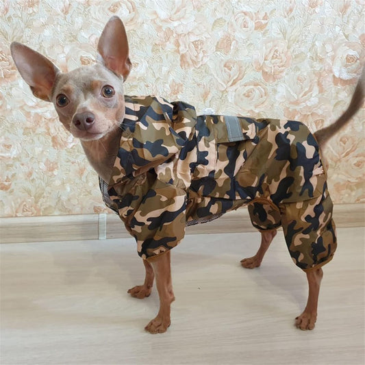 Manteau pour Chien - DogWaterproofCoat™ - Camouflage - Tout pour Papattes