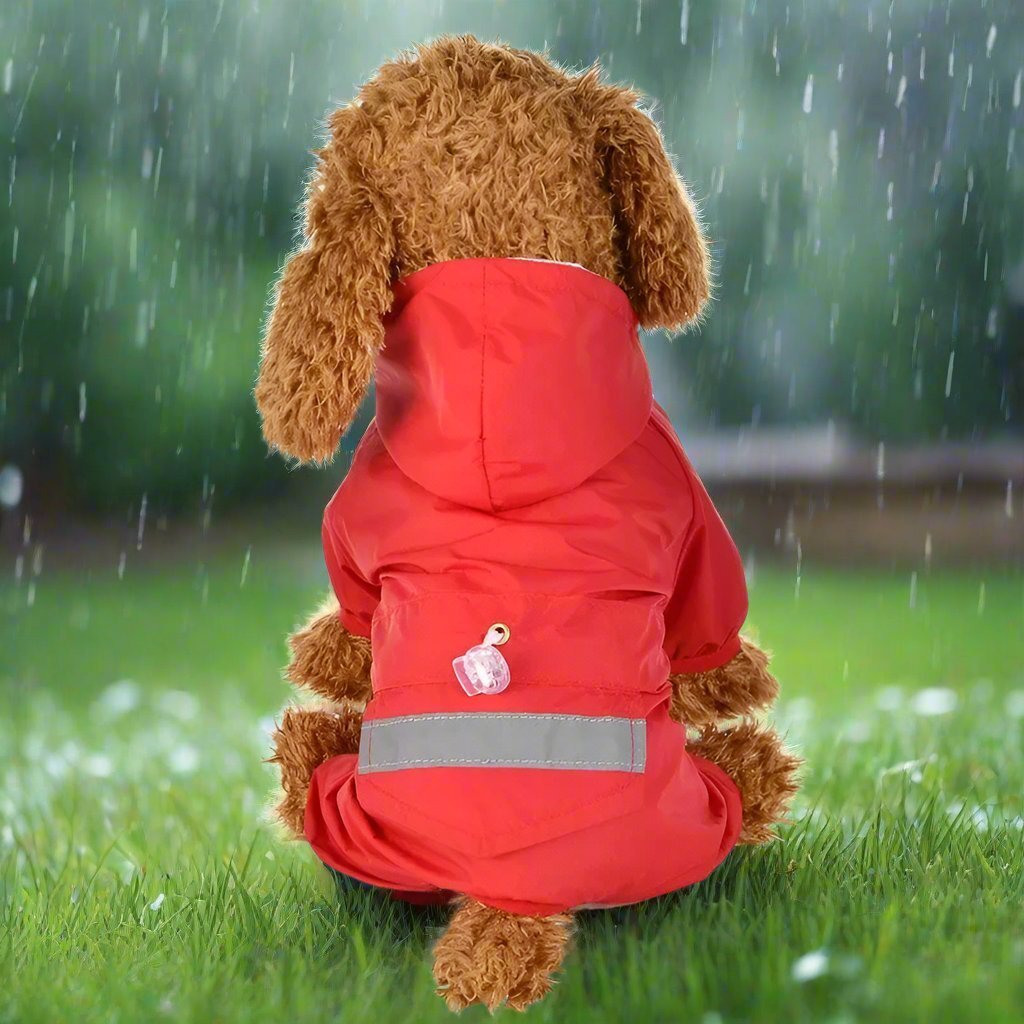 Manteau pour Chien - DogWaterproofCoat™ - Rouge - Tout pour Papattes