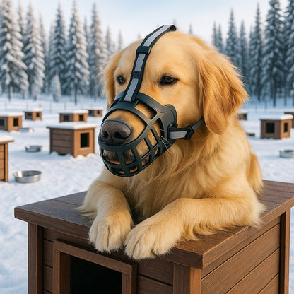 museliere chien calmeasydoggy golden enclos chien traineau